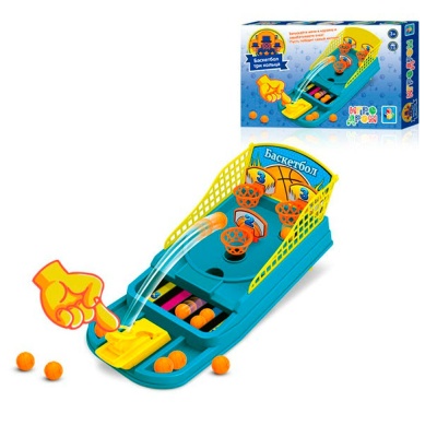 Настольная игра Баскетбол три кольца 1toy Т10828